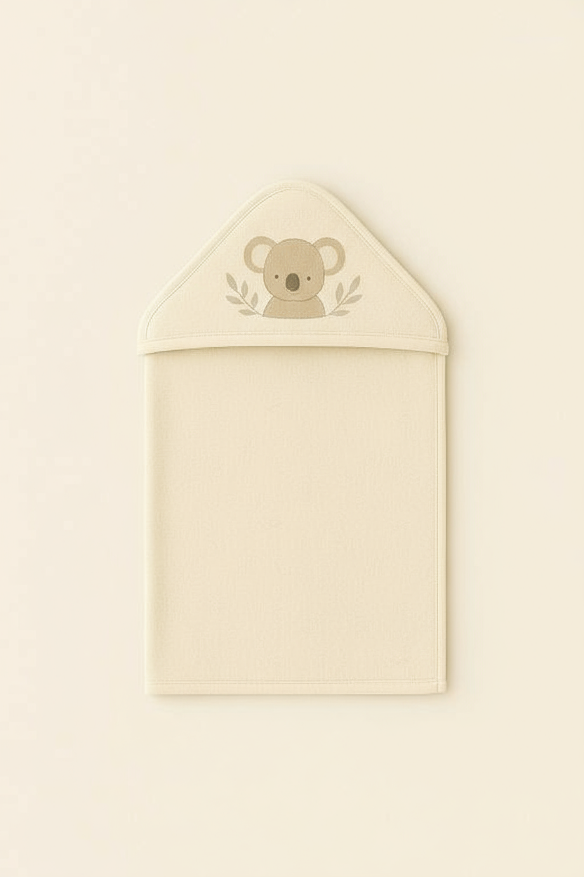 Double layer hood towel