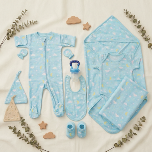 9 Piece Newborn Gift Set