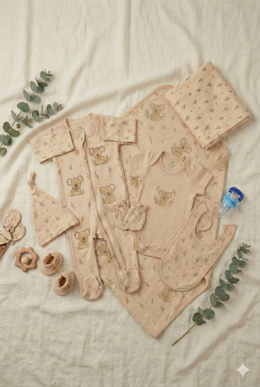 9 Piece Newborn Gift Set