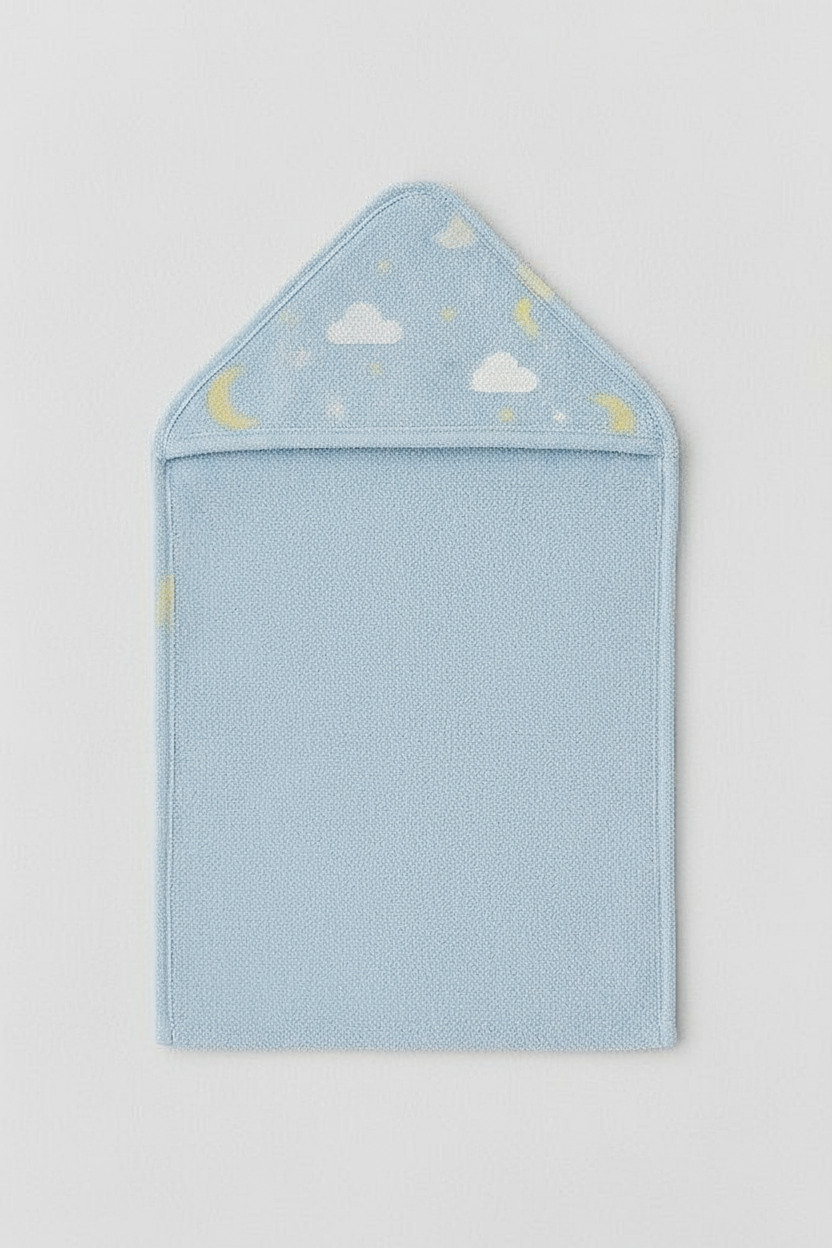 Double layer hood towel